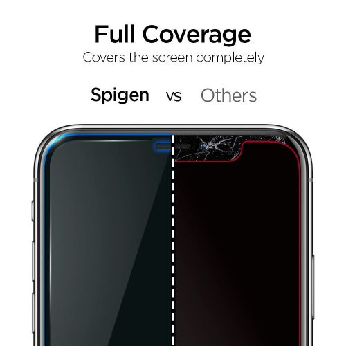 Spigen AlignMaster Glas.tR iPhone 11 / XR Tempered kijelzővédő fólia