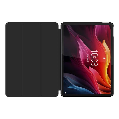 Tech-Protect Lenovo Tab K11 Plus oldalra nyíló, kitámasztható mappa tok, fekete