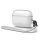 Spigen Liquid Crystal Apple Airpods Pro 3 szilikon tok, csuklópánttal, Crystal Clear, átlátszó