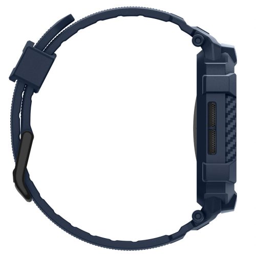 Spigen Rugged Armor Pro 2 Apple Watch 10-11 (46 mm) szíj / tok, Navy Blue, sötétkék
