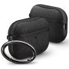 Spigen Urban Fit Apple AirPods Pro 3 tok, karabinerrel, Black, fekete