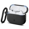 Spigen Vault Apple AirPods Pro 3 tok, karabinerrel, Matte Black, fekete