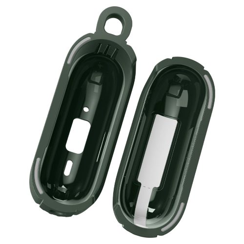 Spigen Vault Apple AirPods Pro 3 tok, karabinerrel, Midnight Green, sötétzöld