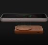 Uniq Lyden Lexa Fast Wireless USB-C PD Powerbank / külső akkumulátor, MagSafe, kompakt, 5000mAh, Caramel, barna