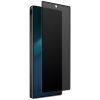 Uniq Optix Privacy Samsung Galaxy S25 Ultra tempered glass kijelzővédő üvegfólia felhelyező kerettel, privacy