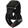 Uniq Fluo Apple Watch 40/41/42/44/45/46/49mm mágneses szíj, fekete