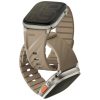 Uniq Fluo Apple Watch 40/41/42/44/45/46/49mm mágneses szíj, bézs