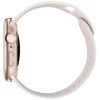 Uniq Voute Apple Watch 11 / Watch 10 46mm műanyag tok, tempered glass kijelzővédő üvegfóliával, rozéarany