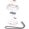 Spigen Lock Fit "M" Apple Airpods Pro /  Airpods Pro 2 fülhallgató tokhoz biztonsági zár, kézpánttal, szürke