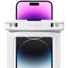 Spigen Aqua Shield A601 univerzális vízálló tok, fehér, 2 db / csomag