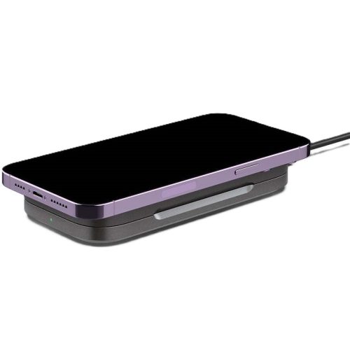 Spigen ArcField Stand Flex PF2201 vezeték nélküli wireless gyorstöltő, 15W, fekete