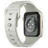 Uniq Stride KFM Apple Watch 44/45/46/49mm gumis szilikon szíj, szürke