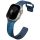 Uniq Stride De Rubber Apple Watch 44/45/46/49mm gumis szilikon szíj, kék
