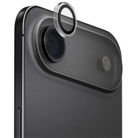   Uniq Optix Apple iPhone Air (2025) tempered kameralencse-védő üvegfólia felhelyező kerettel, átlátszó