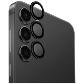   Uniq Optix Samsung Galaxy S25+ tempered kameralencse-védő üvegfólia, fekete