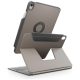 Uniq Rovus 360 Apple iPad 11 2025 / iPad 10.9 2022 mágneses tok kitámasztóval, 360 fokban forgatható, szürke