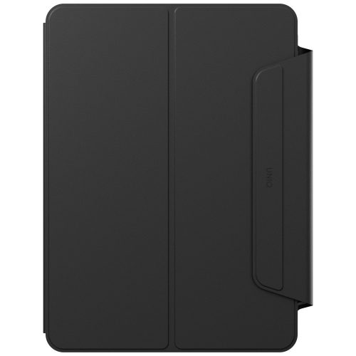 Uniq Rovus 360 Apple iPad Air 11 (2025 / 2024) / Air 5 / 4 mágneses tok kitámasztóval, 360 fokban forgatható, fekete