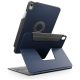 Uniq Rovus 360 Apple iPad Air 11 (2025 / 2024) / Air 5 / 4 mágneses tok kitámasztóval, 360 fokban forgatható, kék