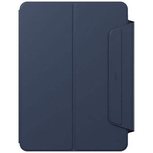 Uniq Rovus 360 Apple iPad Air 11 (2025 / 2024) / Air 5 / 4 mágneses tok kitámasztóval, 360 fokban forgatható, kék