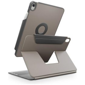   Uniq Rovus 360 Apple iPad Air 11 (2025 / 2024) / Air 5 / 4 mágneses tok kitámasztóval, 360 fokban forgatható, szürke