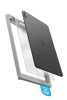 Uniq Optix Exofit Apple iPad Pro 11" (2024 / 2025) tempered glass kijelzővédő fólia felhelyező kerettel