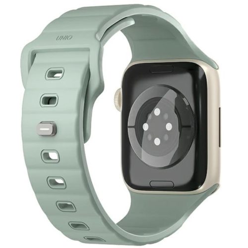 Uniq Stride De Rubber Apple Watch 42/41/40mm gumis szilikon szíj, zöld