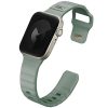 Uniq Stride De Rubber Apple Watch 42/41/40mm gumis szilikon szíj, zöld