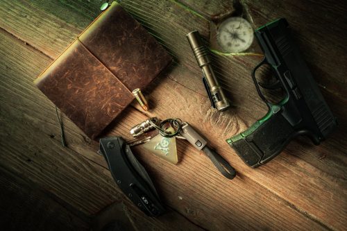 Tactical OODA Loop USB-C-USB-C töltő- és adatkábel, kulcstartó, fekete