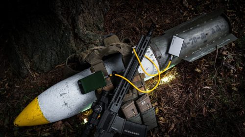 Tactical Fat Man 2.0 USB-A-USB-C töltő- és adatkábel, szilikon, 1m, sárga