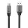 Tactical Fat Man 2.0 USB-A-USB-C töltő- és adatkábel, szilikon, 1m, szürke