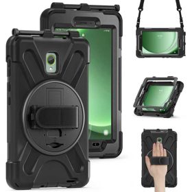   Galaxy Tab Active 5 WIFI (SM-X300) / Galaxy Tab Active 5 LTE (SM-X306B) műanyag tablet tok, fekete