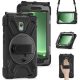 Galaxy Tab Active 5 WIFI (SM-X300) / Galaxy Tab Active 5 LTE (SM-X306B) műanyag tablet tok, fekete