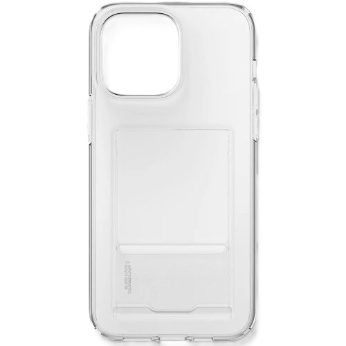 Spigen Crystal Slot Apple iPhone 14 Pro tok kártyatartóval, Crystal Clear, átlátszó