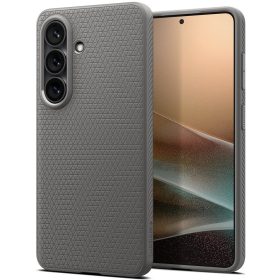   Spigen Liquid Air Samsung Galaxy S26 Plus tok, Marble Grey, szürke