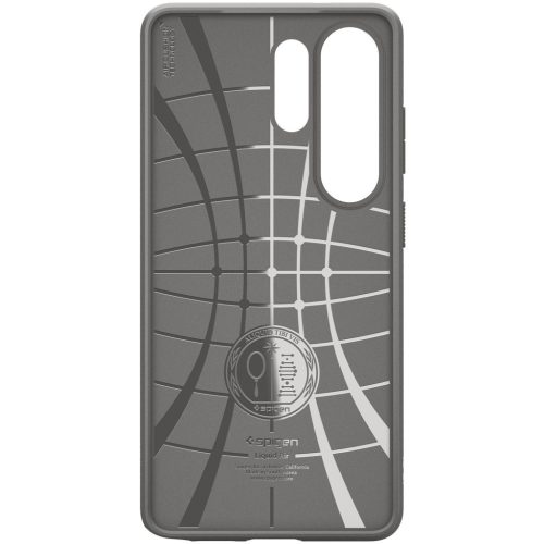 Spigen Liquid Air Samsung Galaxy S26 Ultra tok, Marble Grey, szürke