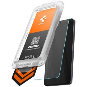   Spigen Glas.tR EZ Fit Pro HD Samsung Galaxy S26 Plus tempered kijelzővédő fólia felhelyező kerettel (1db)