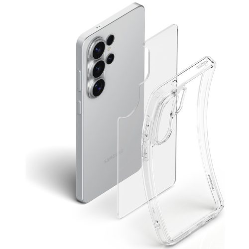 Spigen Ultra Hybrid Samsung Galaxy S26 Ultra tok, Crystal Clear, átlátszó