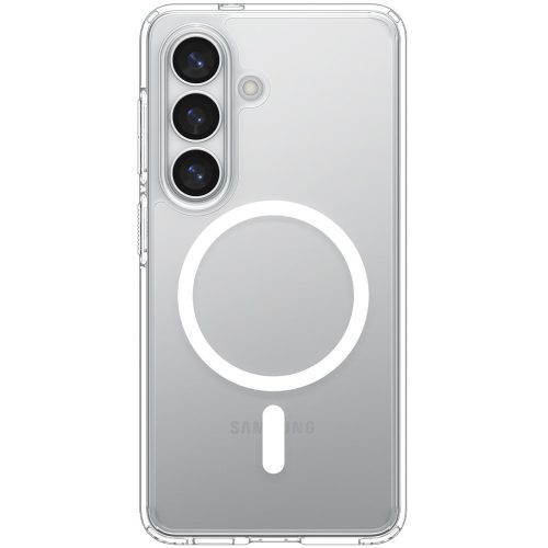 Spigen Ultra Hybrid MagFit Samsung Galaxy S26 Plus tok, Clear White, átlátszó-fehér