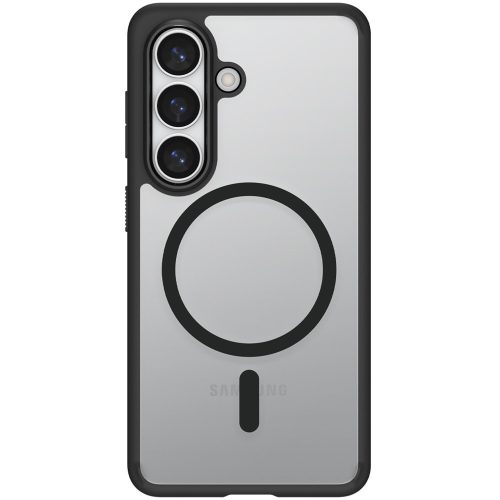Spigen Ultra Hybrid MagFit Samsung Galaxy S26 Plus tok, Matte Black, átlátszó-fekete
