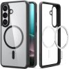 Spigen Ultra Hybrid MagFit Samsung Galaxy S26 tok, Matte Black, átlátszó-fekete