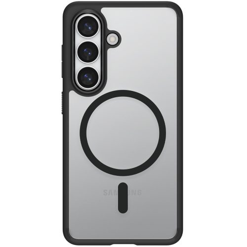 Spigen Ultra Hybrid MagFit Samsung Galaxy S26 tok, Matte Black, átlátszó-fekete