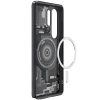 Spigen Ultra Hybrid MagFit Samsung Galaxy S26 Ultra tok, MagSafe, Zero One, átlátszó-fekete