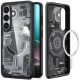 Spigen Ultra Hybrid MagFit Samsung Galaxy S26 Plus tok, MagSafe, Zero One, átlátszó-fekete