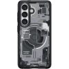 Spigen Ultra Hybrid MagFit Samsung Galaxy S26 Plus tok, MagSafe, Zero One, átlátszó-fekete