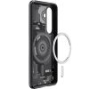 Spigen Ultra Hybrid MagFit Samsung Galaxy S26 Plus tok, MagSafe, Zero One, átlátszó-fekete