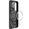 Spigen Ultra Hybrid MagFit Samsung Galaxy S26 tok, MagSafe, Zero One, átlátszó-fekete