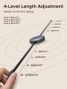 Ugreen USB-C-USB-C behúzható, állítható töltő-és adatkábel automatikus visszatekeréssel, 100W, 1m, fekete