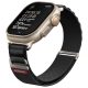 Skinarma Kobu Apple Watch állítható szíj, 49/45/44/42MM, fekete