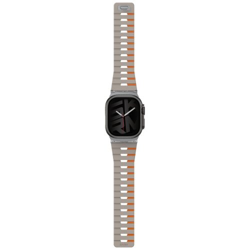 Skinarma Gemini Apple Watch állítható szíj, 49/46/45/44/MM, szürke