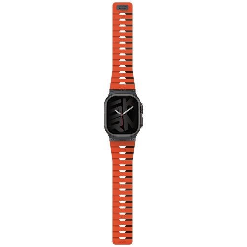 Skinarma Gemini Apple Watch állítható szíj, 49/46/45/44/MM, narancs